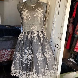 Prom princess ball Lacey beaded gown